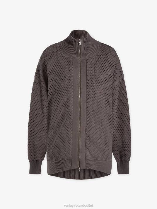 Apparel Deep Charcoal Women Varley Cassady Knit Jacket 00FX155