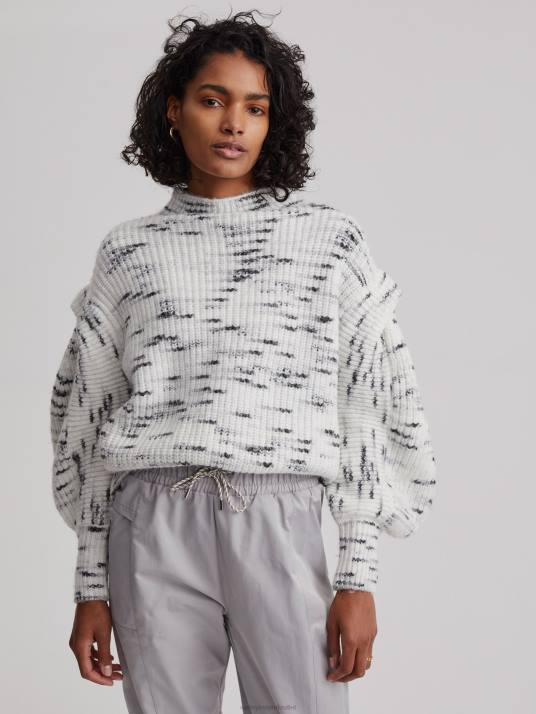 Apparel Egret/Charcoal Women Varley Belgrave Knit 00FX201