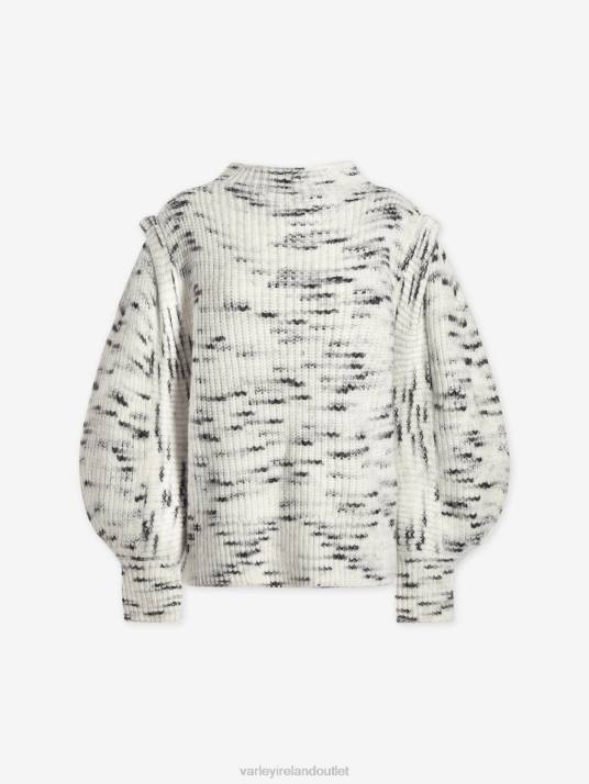 Apparel Egret/Charcoal Women Varley Belgrave Knit 00FX201