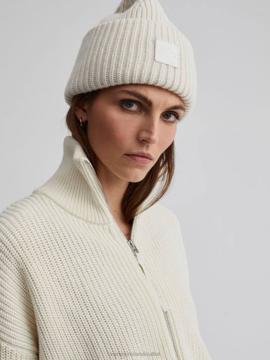 Apparel Egret Women Varley Anderson Zip-Through Knit 00FX206