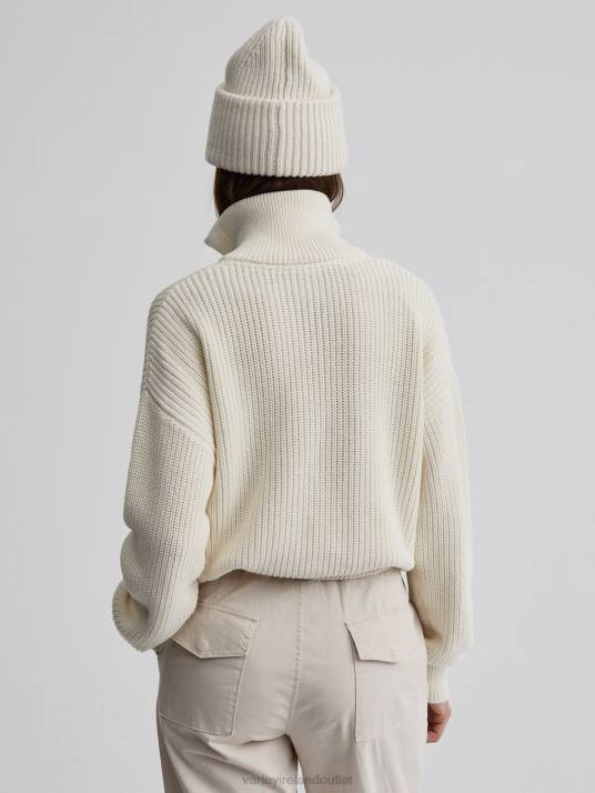 Apparel Egret Women Varley Anderson Zip-Through Knit 00FX206