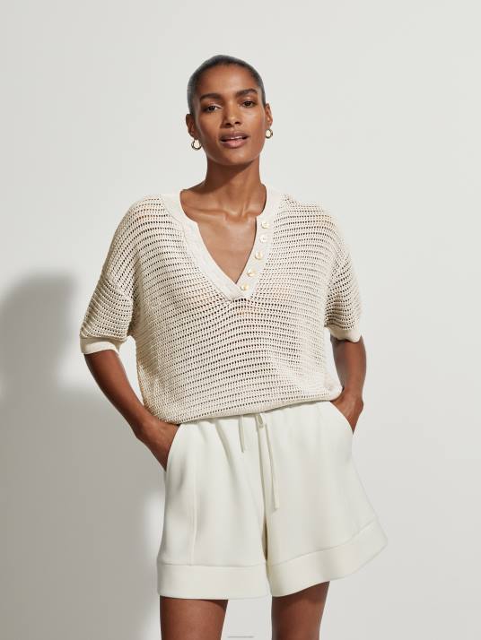 Apparel Egret Women Varley Callie Knit Top 00FX83