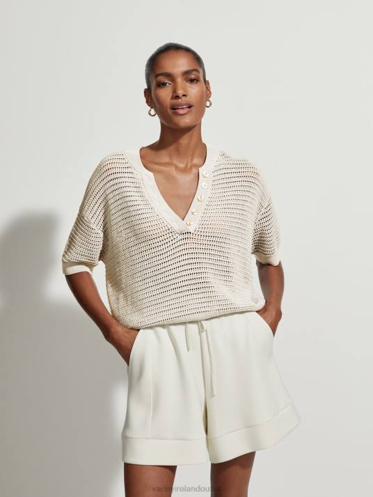 Apparel Egret Women Varley Callie Knit Top 00FX83