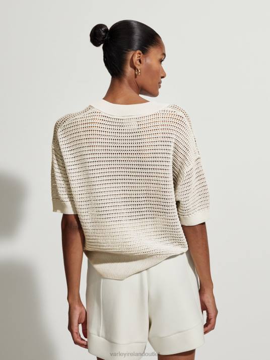 Apparel Egret Women Varley Callie Knit Top 00FX83
