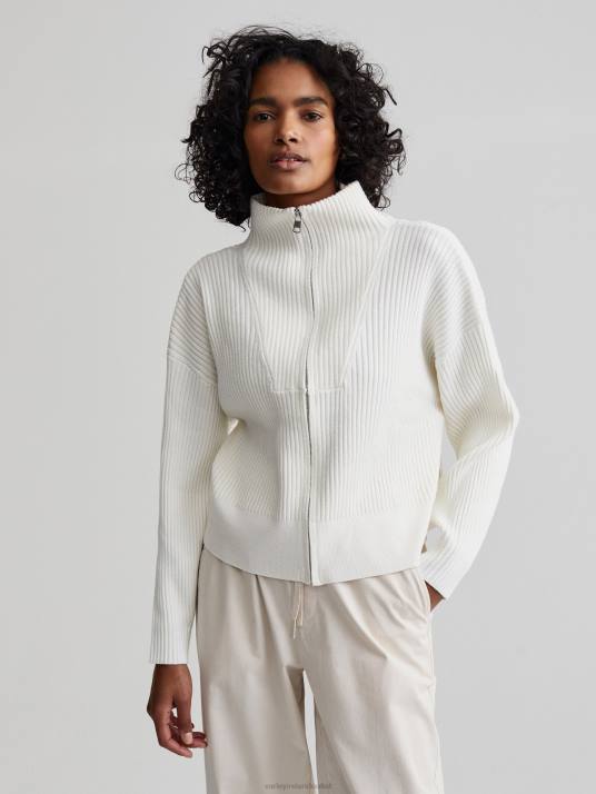 Apparel Egret Women Varley Carmen Knit Jacket 00FX180