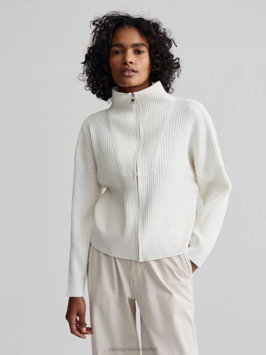 Apparel Egret Women Varley Carmen Knit Jacket 00FX180