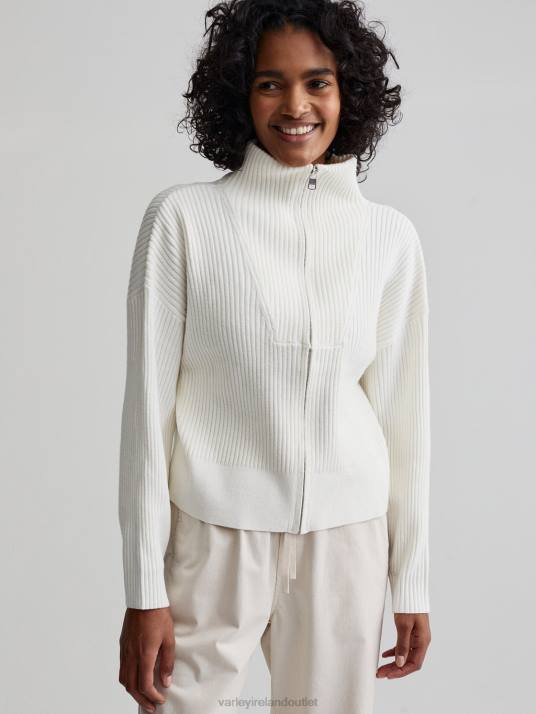 Apparel Egret Women Varley Carmen Knit Jacket 00FX180