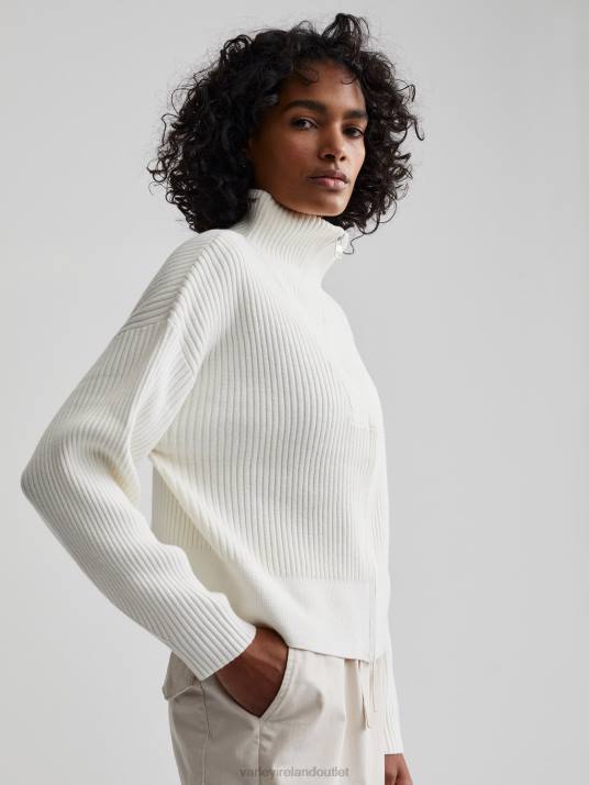 Apparel Egret Women Varley Carmen Knit Jacket 00FX180