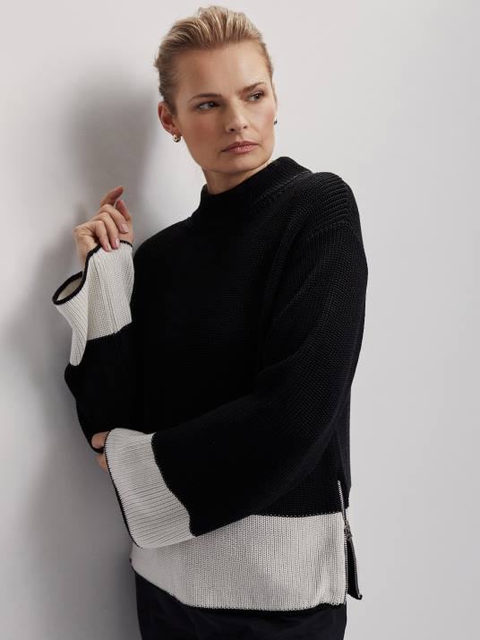 Apparel Metallic Black Women Varley Panama Knit 00FX181