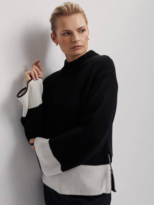 Apparel Metallic Black Women Varley Panama Knit 00FX181