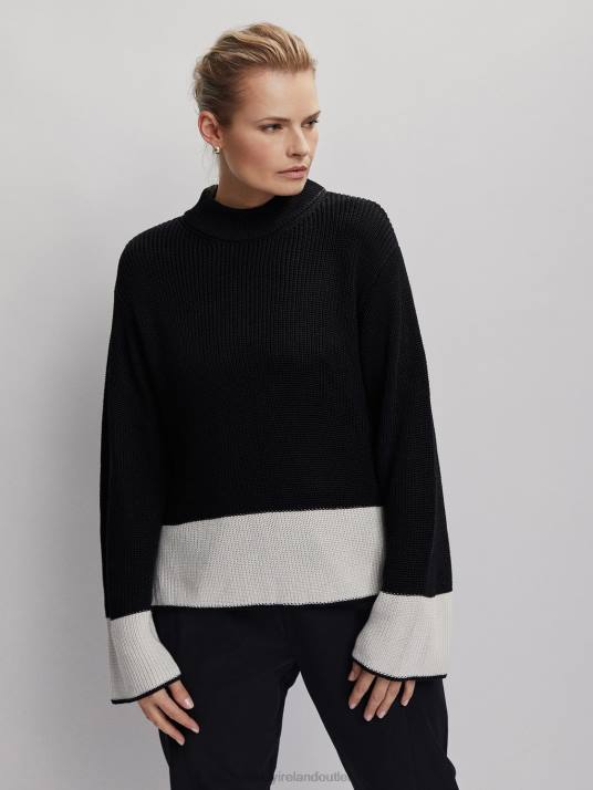 Apparel Metallic Black Women Varley Panama Knit 00FX181