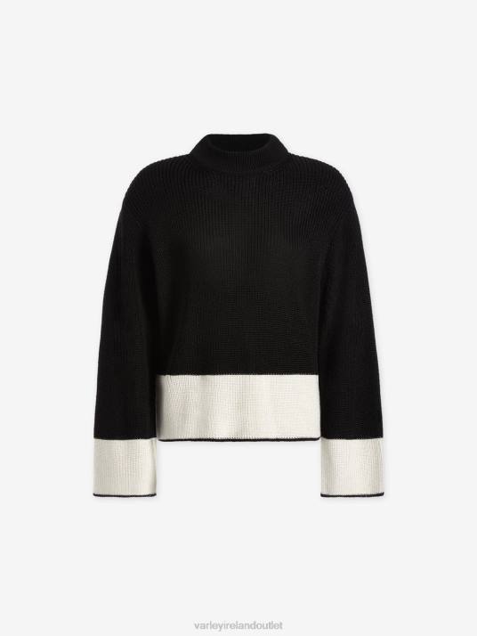 Apparel Metallic Black Women Varley Panama Knit 00FX181