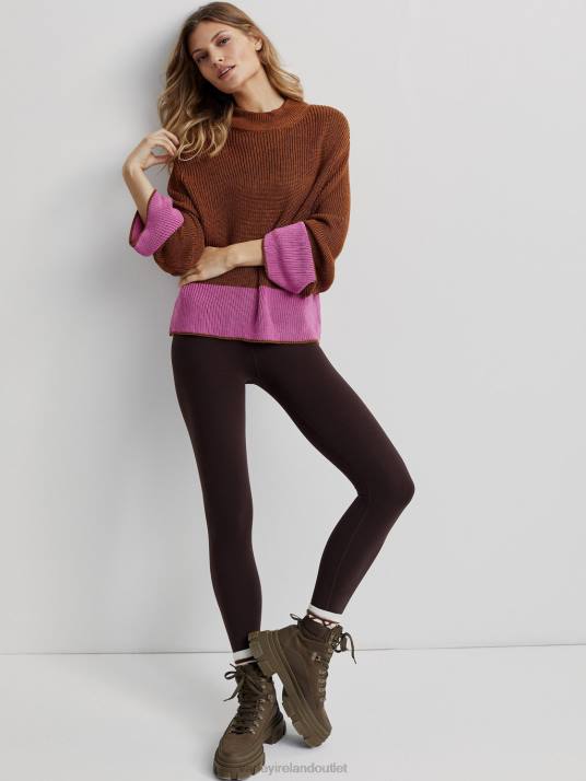 Apparel Metallic Caramel Cafe Women Varley Panama Knit 00FX182