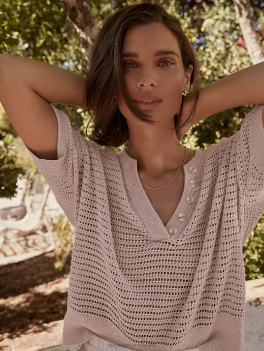 Apparel Moonlight Women Varley Callie Knit Top 00FX81