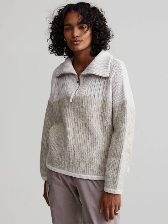 Apparel Nimbus Cloud Women Varley Willard Half-Zip Pullover 00FX213