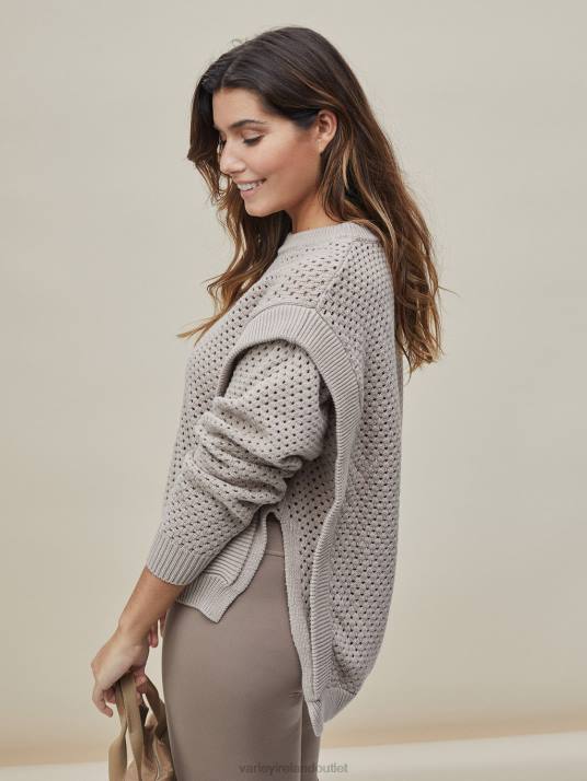 Apparel Taupe Clay Women Varley Arabella Knit 00FX149