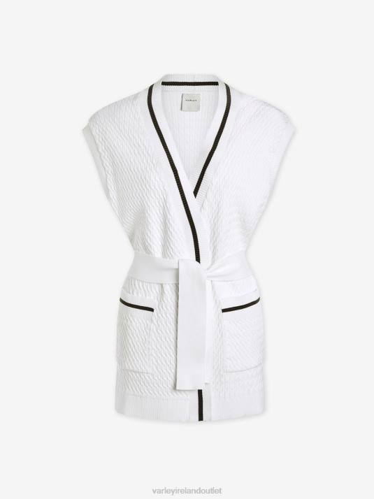Apparel White Women Varley Natoma Longline Cardigan 00FX143