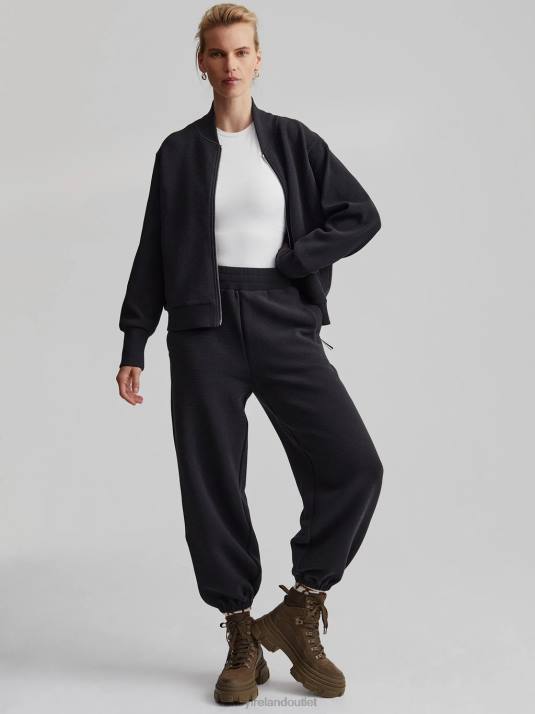Apparel Black Women Varley Alia Zip-Through Sweat 00FX157