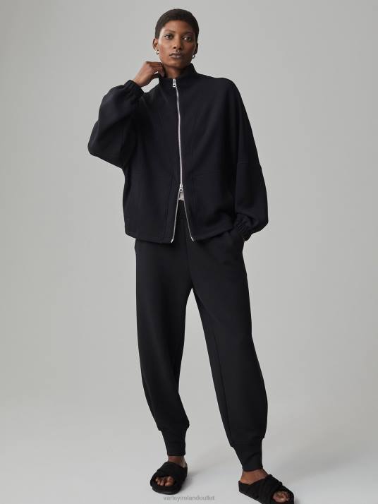 Apparel Black Women Varley Ashbury Zip-Through Sweat 00FX37