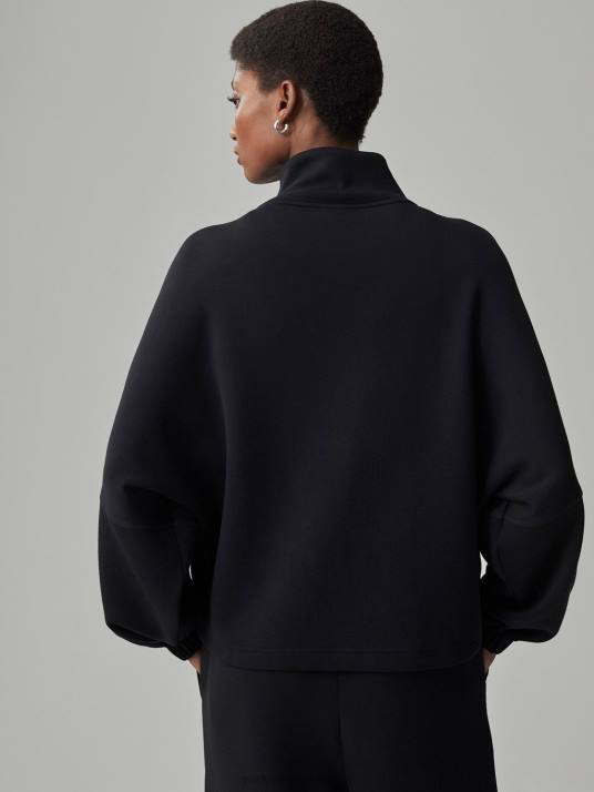 Apparel Black Women Varley Ashbury Zip-Through Sweat 00FX37