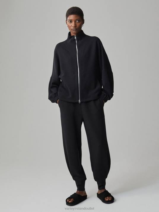Apparel Black Women Varley Ashbury Zip-Through Sweat 00FX37