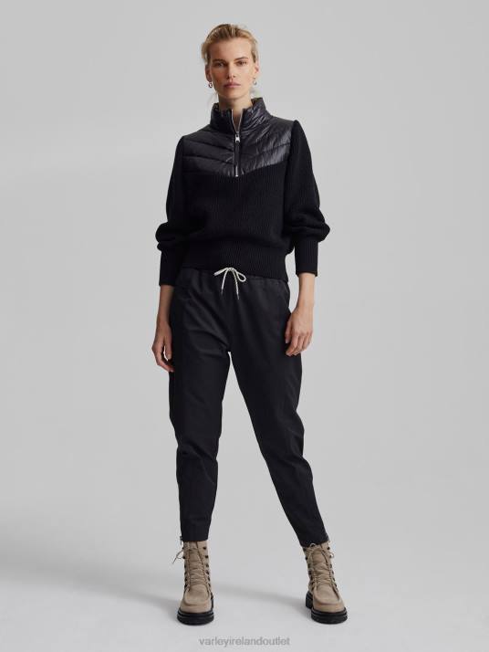 Apparel Black Women Varley Daines Half-Zip Pullover 00FX421