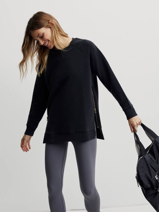 Apparel Black Women Varley Manning Sweat 00FX102