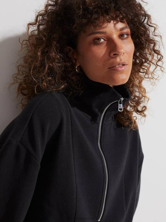 Apparel Black Women Varley Ramona Half-Zip Pullover 00FX144