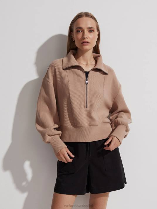 Apparel Chanterelle Women Varley Ramona Half-Zip Pullover 00FX145