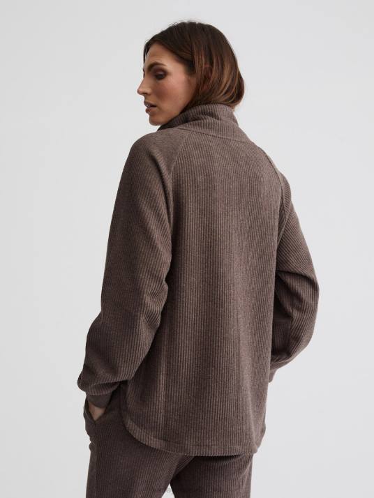 Apparel Chocolate Marl Women Varley Royce Sweat 00FX214