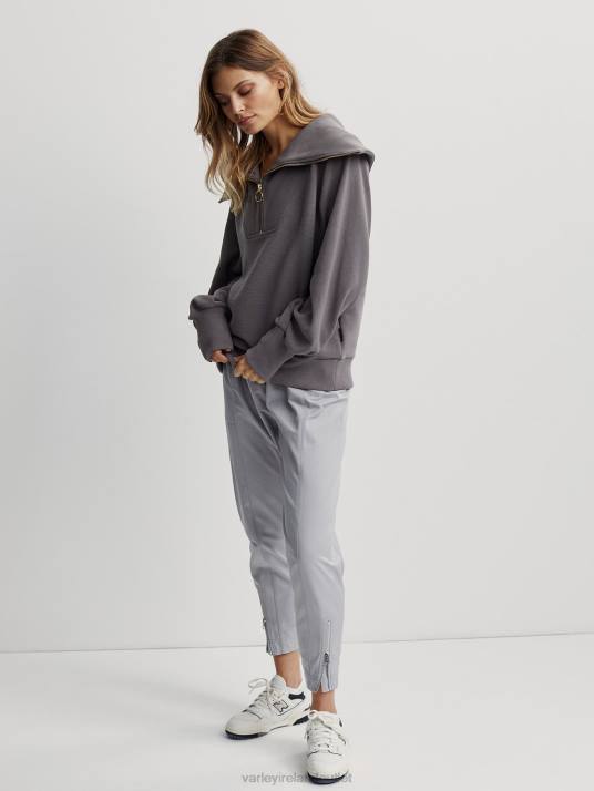 Apparel Deep Charcoal Women Varley Vine Half-Zip Pullover 00FX93