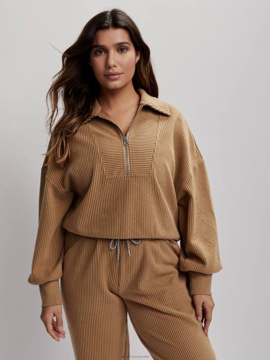Apparel Desert Sand Women Varley Blair Half-Zip Pullover 00FX195