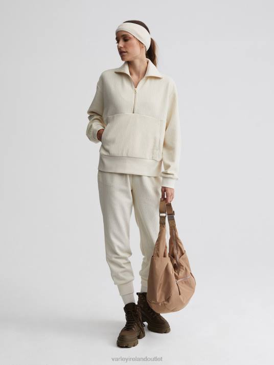 Apparel Egret Women Varley Cyrus Half-Zip Pullover 00FX227