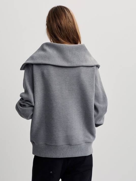 Apparel Grey Marl Women Varley Vine Half-Zip Pullover 00FX90