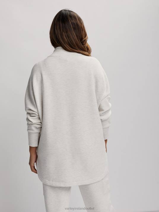 Apparel Ivory Marl Women Varley Bay Sweat 00FX154