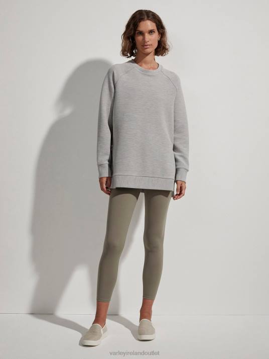Apparel Light Grey Marl Women Varley Manning Sweat 00FX101