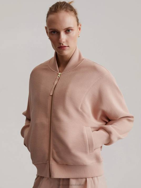 Apparel Mahogany Rose Women Varley Alia Zip-Through Sweat 00FX158