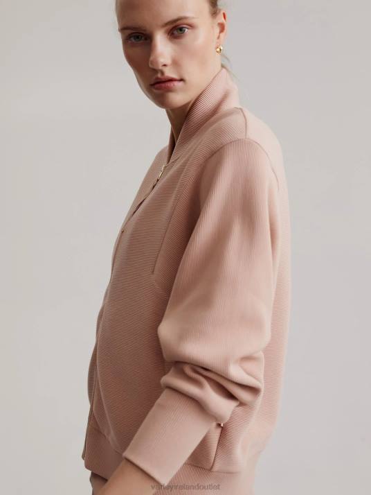 Apparel Mahogany Rose Women Varley Alia Zip-Through Sweat 00FX158