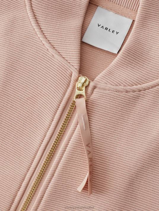 Apparel Mahogany Rose Women Varley Alia Zip-Through Sweat 00FX158