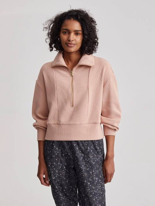 Apparel Mahogany Rose Women Varley Ramona Half-Zip Pullover 00FX146