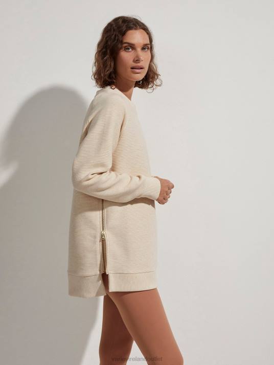 Apparel Oatmeal Marl Women Varley Manning Sweat 00FX104