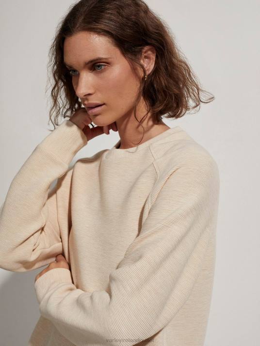 Apparel Oatmeal Marl Women Varley Manning Sweat 00FX104