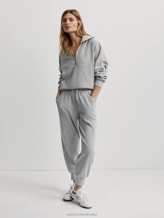 Apparel Sage Heather Marl Women Varley Cyrus Half-Zip Pullover 00FX228