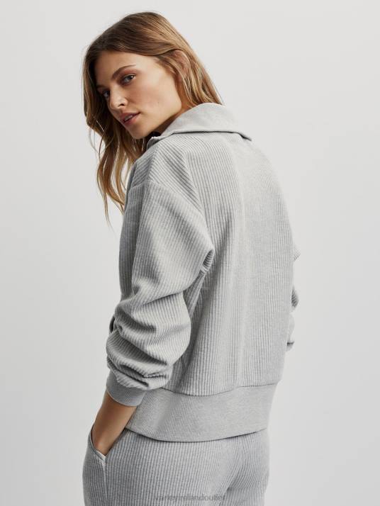 Apparel Sage Heather Marl Women Varley Cyrus Half-Zip Pullover 00FX228