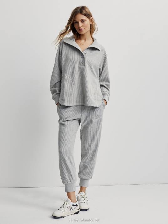 Apparel Sage Heather Marl Women Varley Royce Sweat 00FX215