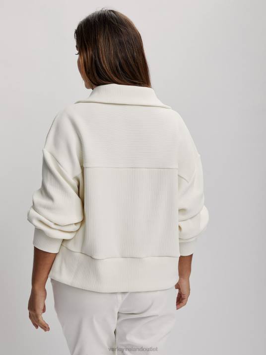 Apparel Whisper White Women Varley Ramona Half-Zip Pullover 00FX147