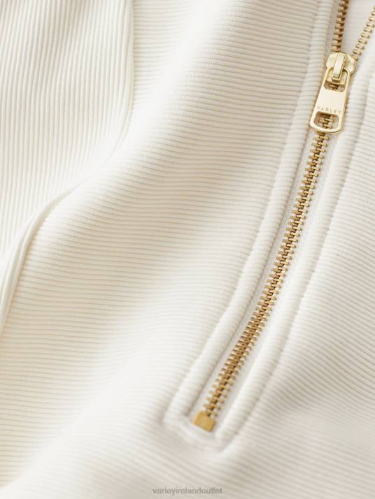 Apparel Whisper White Women Varley Ramona Half-Zip Pullover 00FX147