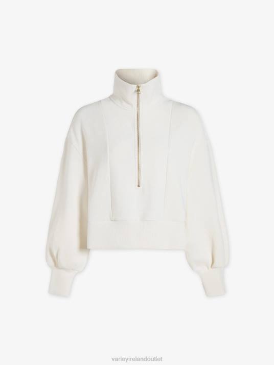 Apparel Whisper White Women Varley Ramona Half-Zip Pullover 00FX147