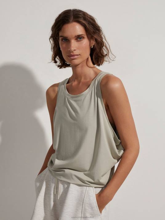 Apparel Agate Grey Women Varley Kalama Tank 00FX120