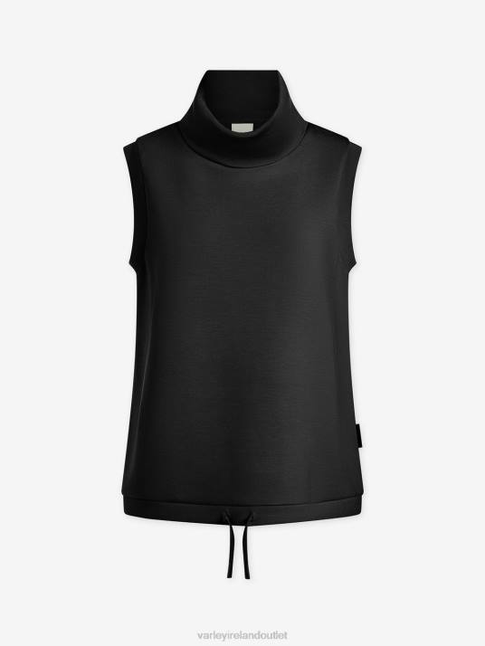 Apparel Black Women Varley Leigh High-Neck Tank 00FX36